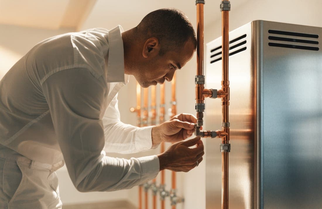 Plumbing work with Servtide